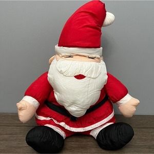 Unionsign Ltd. Nylon Santa Clause Plush Vintage 1992